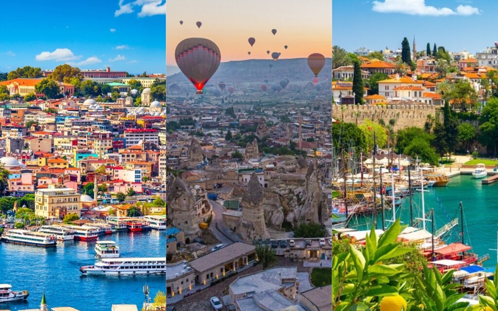 Istanbul-Cappadocia-Antalya