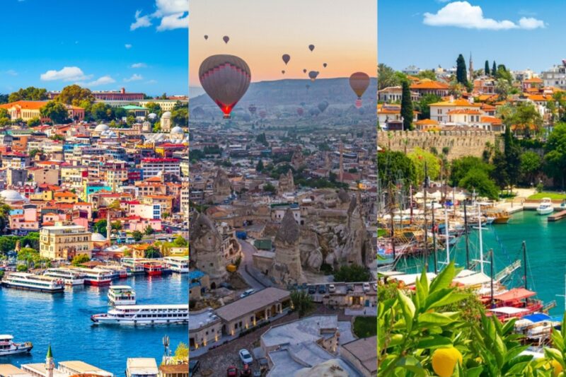 Istanbul-Cappadocia-Antalya